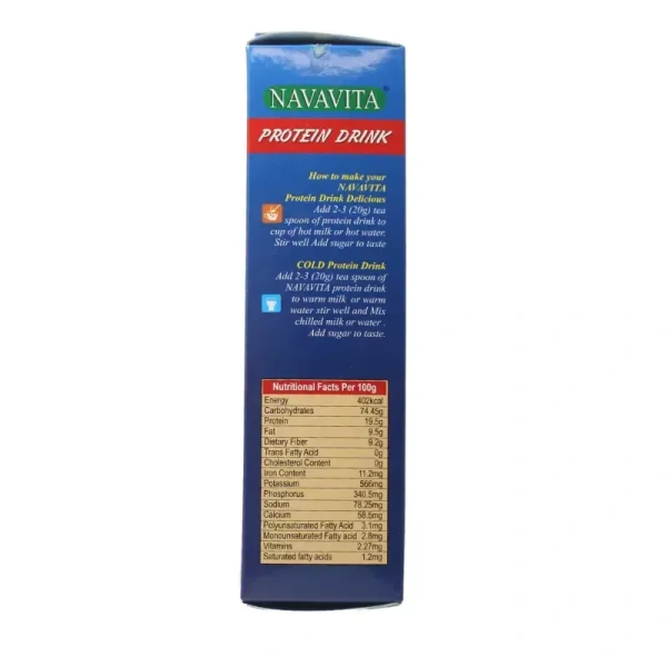 SHREE AGRO FOODS Navavita Protein Drink Malt - Shree Agro - 400Gm