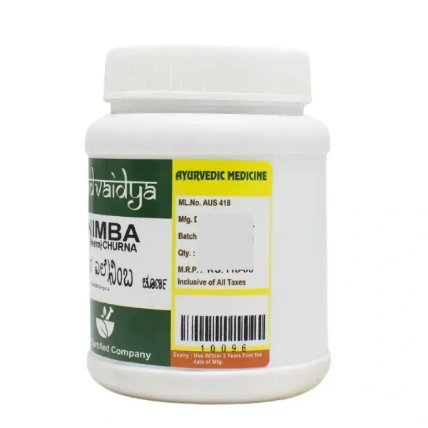 SADVAIDYASALA PRIVATE Nimba Churna - Sadvaidya - 100gm