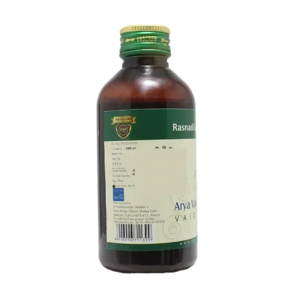 THE ARYA VAIDYA PHARMA Rasnadi Kashayam - The Arya - 200Ml