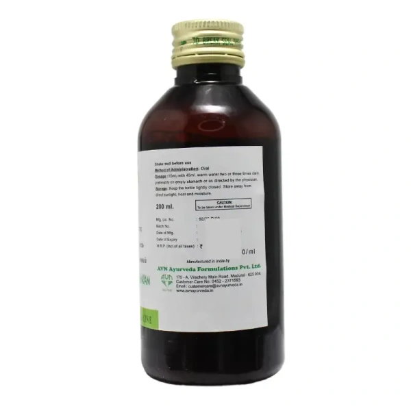 AVN AYURVEDA FORMULA Rasnadi(S) Kashayam - Avn Ayurveda - 200Ml