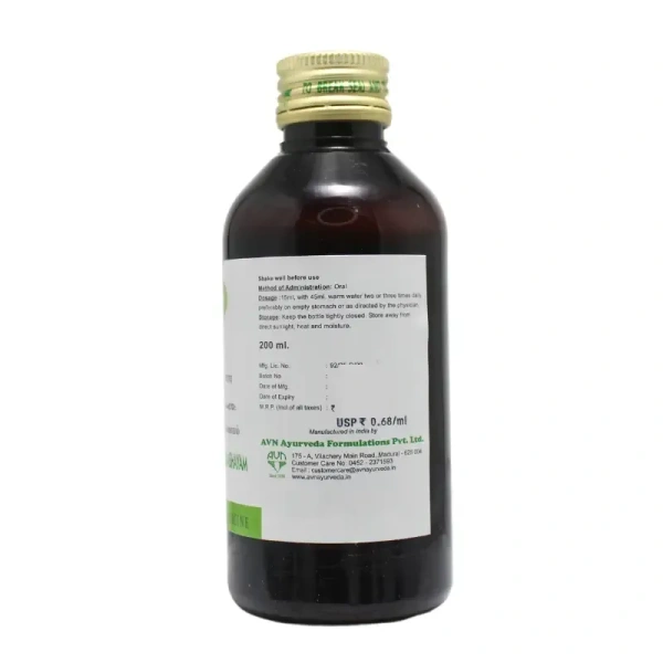 AVN AYURVEDA FORMULA Rasnasaptakam Kashayam - Avn Ayurveda - 200Ml