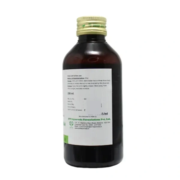 AVN AYURVEDA FORMULA Sahacharadi Kashaya - Avn Ayurveda - 200Ml