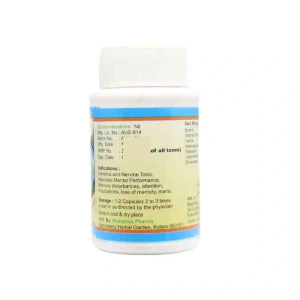 AYUR ASHRAMA PHARMACEUTICALS Sri Vidya Capsule - Ayur Asharam - 60Capsule
