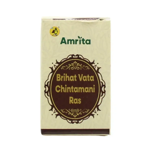 AMRITA DRUGS  Vata Chintamani Ras (Without Gold) - Amrita - 30 Tablet