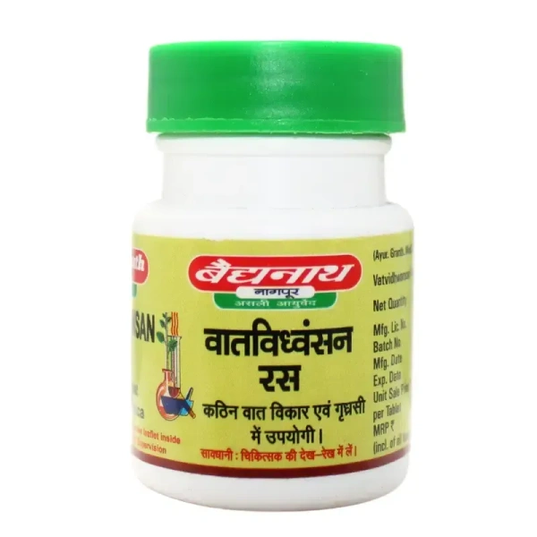 BAIDYANATH  Vatavidhvansan Ras - Baidyanath - 80Tablet