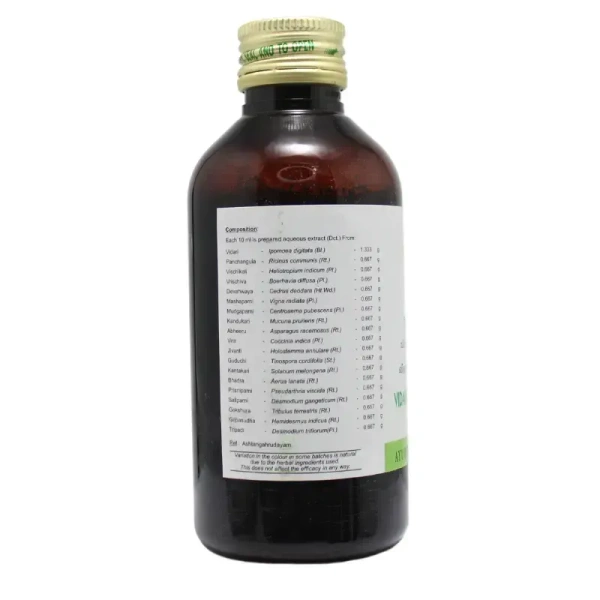 AVN AYURVEDA FORMULA Vidaryadi Kashayam - Avn Ayurveda - 200Ml