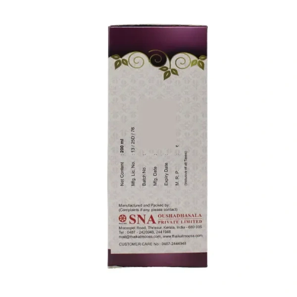 SNA OUSHADHASALA PVT Chandanadi Kashayam - Sna - 200Ml