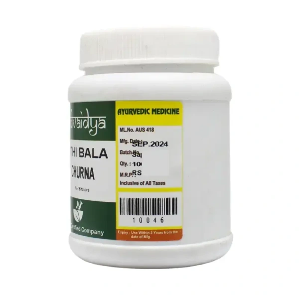 SADVAIDYASALA PRIVATE Athibala Churna - Sadvaidya - 100gm