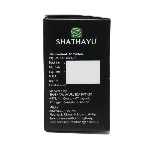 SHATHAYU HERBALS Ero Tablets - Shathayu  - 60 Tablets