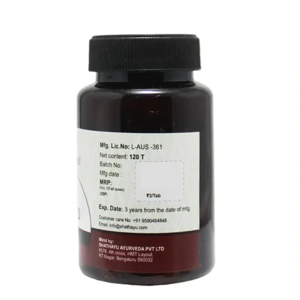 SHATHAYU HERBALS Diacid Tablet - Shathayu - 120 Tablets