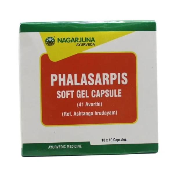 NAGARJUNA  Phalasarpis Soft Gel Capsule - Nagarjuna - 10Capsule