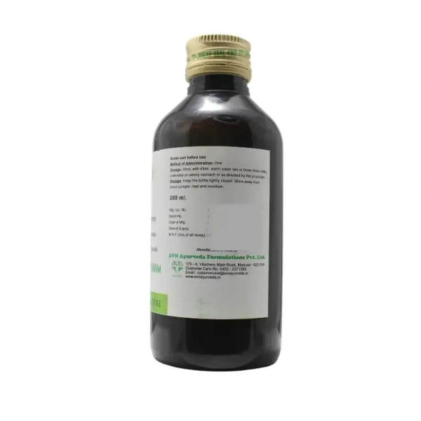 AVN AYURVEDA FORMULA Karimbirumbadi Kashaya - Avn Ayurveda - 200Ml