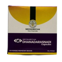 SREEDHAREEYAM Dhanadarasnadi Capsules - Sreedhareeyam - 10 Tablets