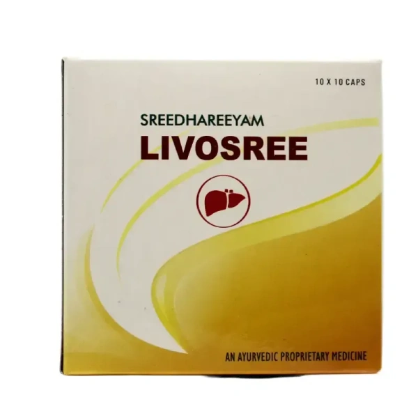 SREEDHAREEYAM Livosree Capsules - Sreedhareeyam - 100 Capsules