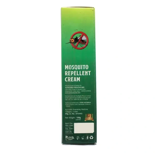 VITROMED HEALTHCARE Mosquito Repellent Cream - Vitromed - 100Gm