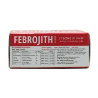 THE ARYA VAIDYA PHARMACY Febrojith Tablets - AVP - 10 Tablets