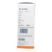 VASU PHARMACEUTICALS Pep Up Syrup Sugar free - Vasu - 200Ml