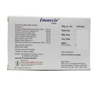PHYTO SPECIALITIES  Immvir Tablets - Phyto - 10 Tablets