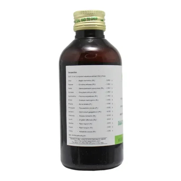 AVN AYURVEDA FORMULA Dasamoolakaduthrayam Kashayam - Avn Ayurveda - 200Ml