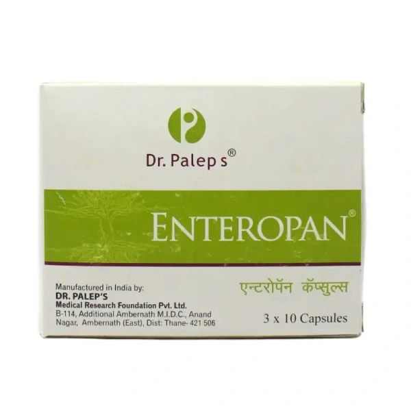 DR.PALEP'S MEDICAL  Enteropean Capsule - Dr. Pale - 10Capsule