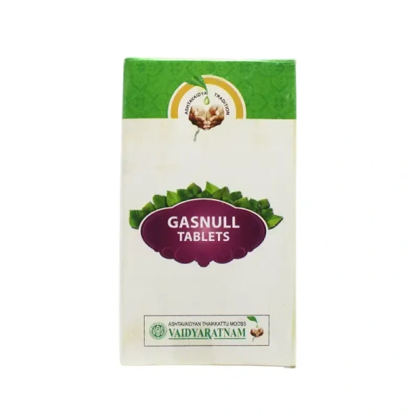 VAIDYARATHNAM Gasnull Tablets - Vaidyaratnam - 10 Tablets