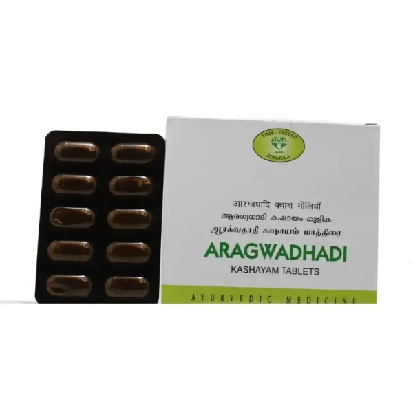 AVN AYURVEDA FORMULA Aragwadadhi Ks Tablet - Avn Ayurveda - 100Tablet
