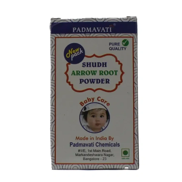 PADMAVATHI CHEMICALS Arrow Root Powder (Shudh) - Padmavathi - 100g