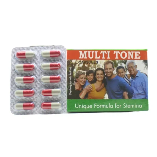 SHREE AYURVEDIC PHARMACEUTICALS Multi Tone Capsule - Shree  - 10 Capsules