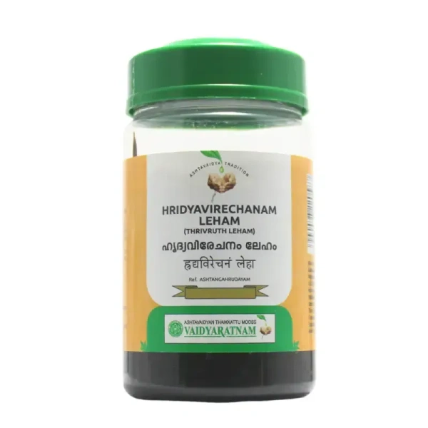 VAIDYARATHNAM Hridyavirechana Lehyam - Vaidyaratnam - 250Gm