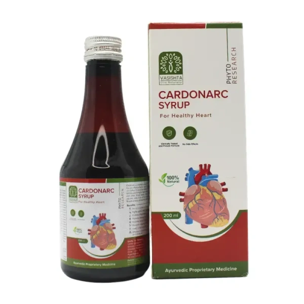 VASISHTA PHARMA Cardonarc Syrup - Vasishta - 200Ml