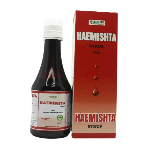 VASISHTA PHARMA Haemishta Syrup - Vasishta - 200Ml