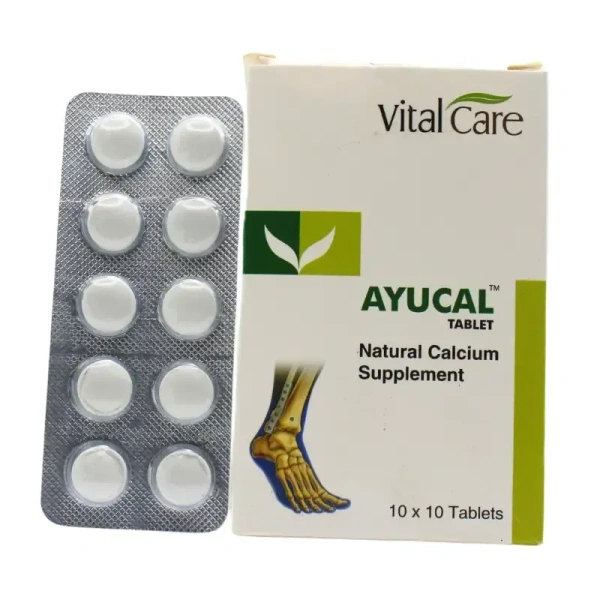 VITAL CARE PVT LTD Ayucal Tablet - Vital  - 10 Tablets