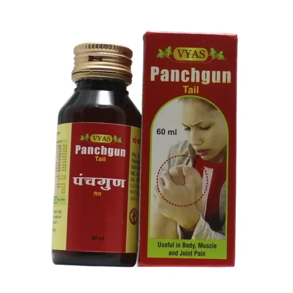 VYAS PHARMACEUTICALS Panchaguna Tail - Vyas  - 60Ml