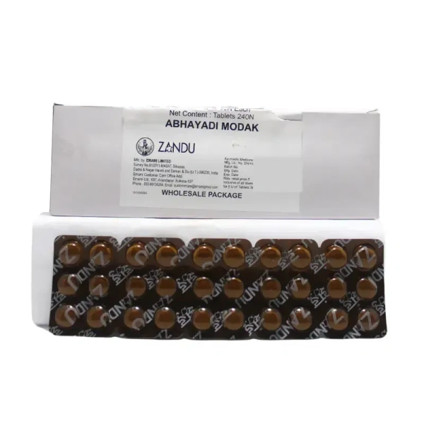 ZANDU  Abhayadi Modak Tablet - Zandu  - 240Tablet