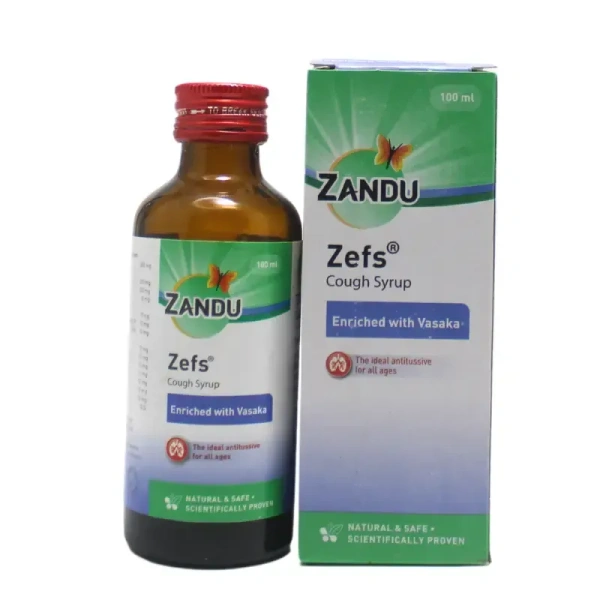 ZANDU Zefs Cough Syrup - Zandu  - 100ml