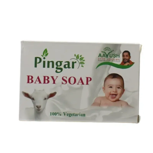 AYUR ASHRAMA PHARMACEUTICALS Baby Soap (Aayush) - Ayur Ashrama - 75Gm