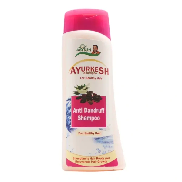 AYUR ASHRAMA PHARMACEUTICALS Ayurkesh Anti Dandruff Shampoo 200Ml-Ayur Ashrama - 200Ml