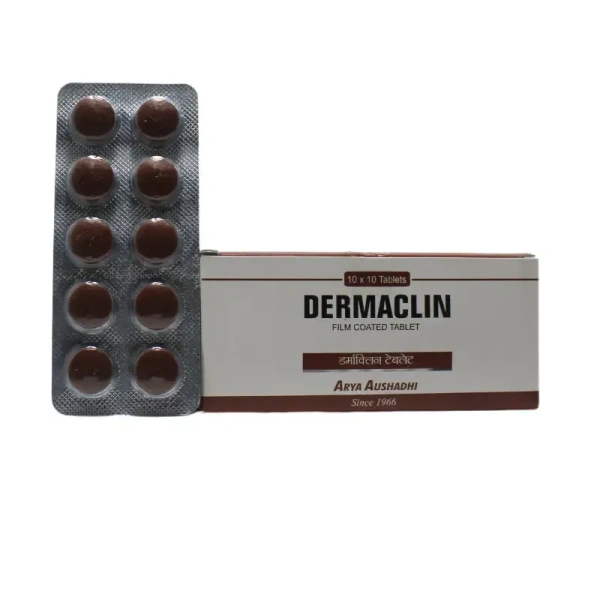 ARYA AUSHADHI Dermaclin Tablet - Arya Aushadhi - 100 Tablet