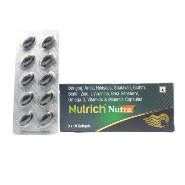 AYULABS PVT LTD Nutrich Nutra Capsule - Ayulabs - 10Capsule