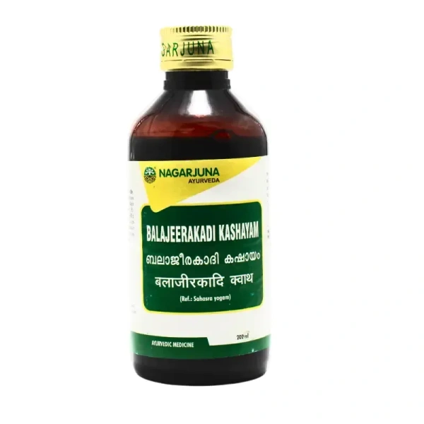NAGARJUNA  Balajeerakaadi Kashayam 200Ml-Nagarjuna - 200ml