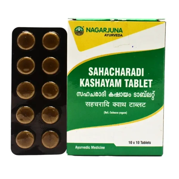 NAGARJUNA  Sahacharadi Kashayam Tablet - Nagarjuna - 10Tablet