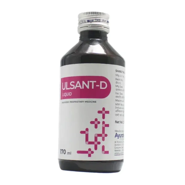 AYURCHEM PRODUCTS Ulsant-D Liquid - Ayurchem - 170Ml