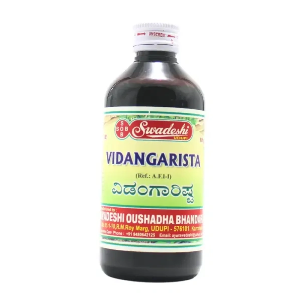 SWADESHI  Vidangarishta - Swadeshi - 200ml