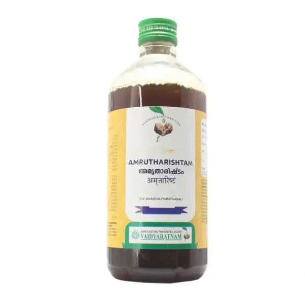 VAIDYARATHNAM Amrutharishtam -Vaidyarathnam  - 450ml