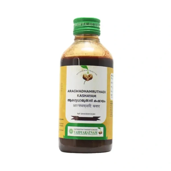 VAIDYARATHNAM Aragwadhamrithadi Kashayam-VAIDYARATHNAM - 200ml