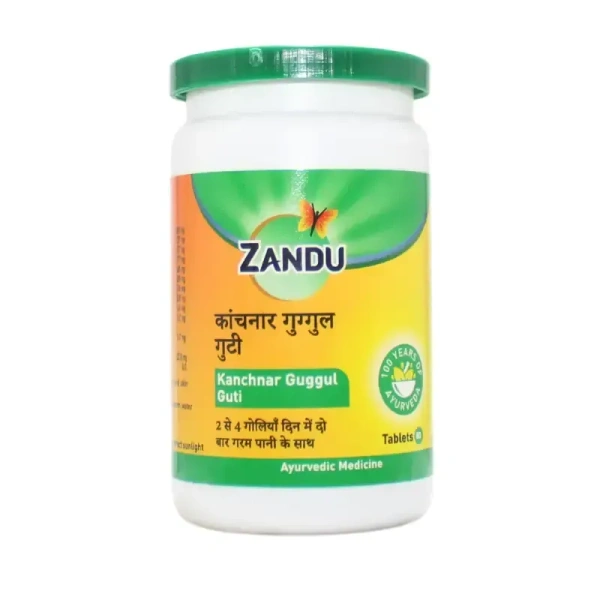 ZANDU  Kanchnar Guggul Vati - Zandu Pharma - 80Tablet