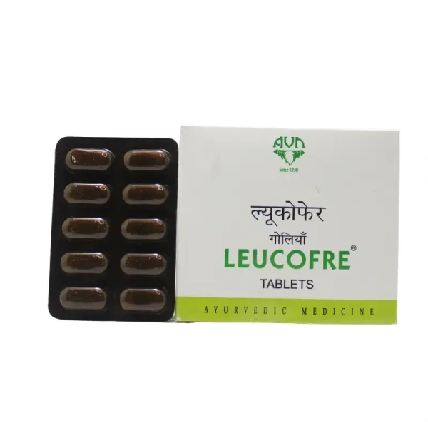 AVN AYURVEDA FORMULA Leucofre Tablets - Avn Ayurveda - 100Tablet