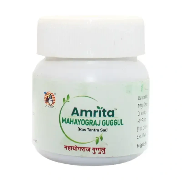 AMRITA DRUGS  Maha Yograj Guggul - Amrita - 60 Tablet