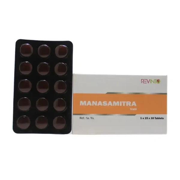 REVINTO LIFE SCIENCE Manasamritra Vati - Revinto - 15 Tablets