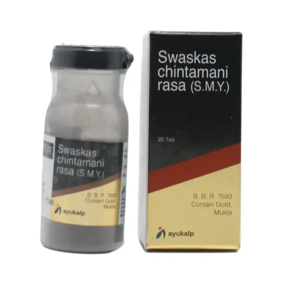 AYUKALPA UAP PHARMA Swasakasa Chintamani Ras - Ayukalp - 30Tablet